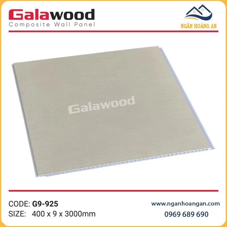 Tấm Nhựa Ốp Tường Nano Giả Vân Vải Galawood G9-925