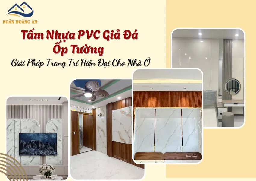 Tấm Nhựa PVC Giả Đá Ốp Tường – Giải Pháp Trang Trí Hiện Đại Cho Nhà Ở