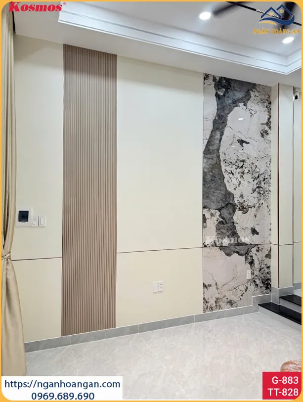 Tấm Ốp Đa Năng Sợi Than Tre Kosmos Cho Nhà Tại Phường Tam Bình TPHCM