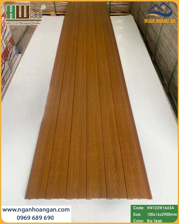 Ưu Điểm Nổi Bật Của Tấm Ốp Ngoài Trời ASA Hwood HW123W16ASA