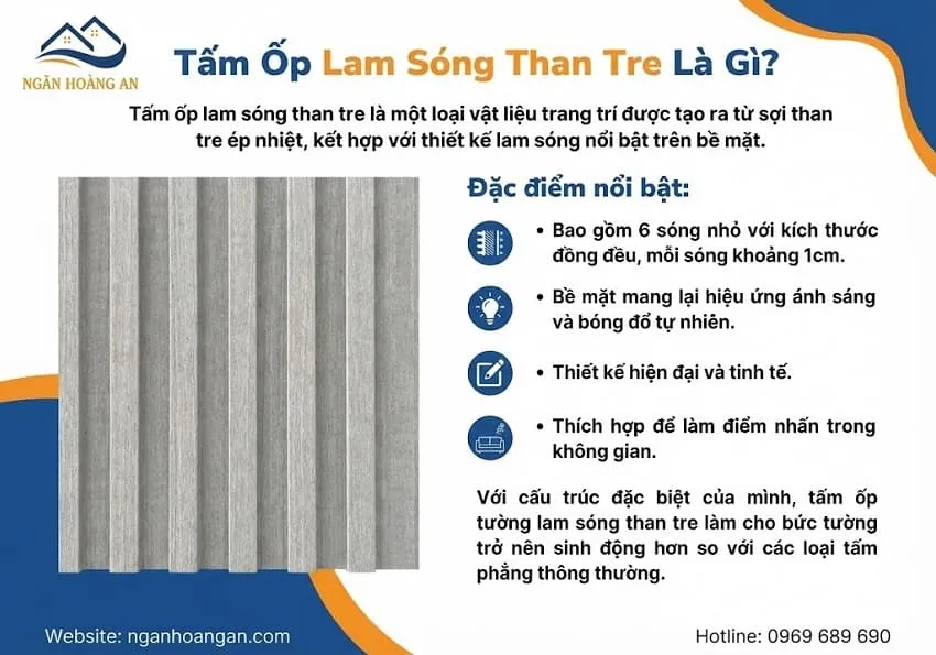 Tấm Ốp Lam Sóng Than Tre Là Gì?