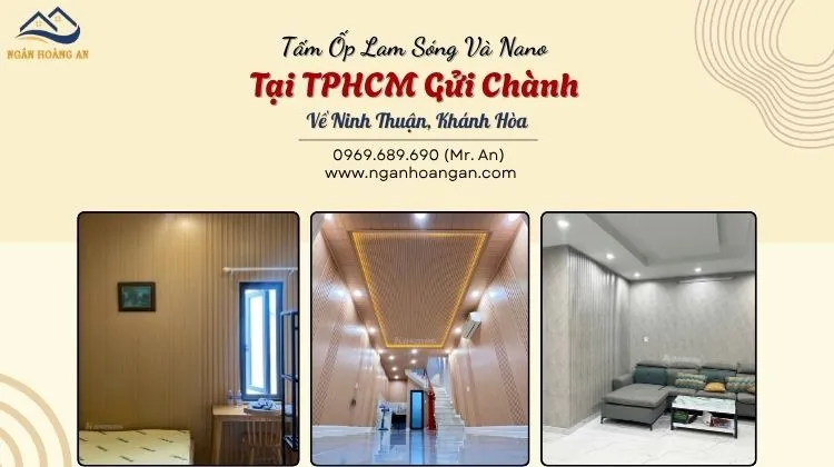 Tấm Ốp Lam Sóng Và Nano Tại TPHCM Gửi Chành Về Ninh Thuận, Khánh Hòa