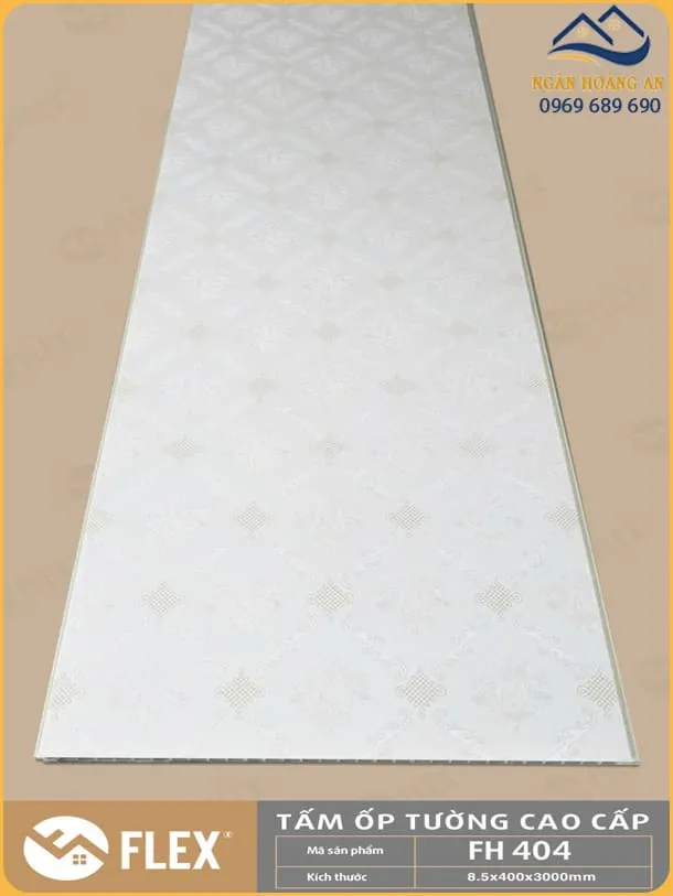Tấm Ốp Nano Giả Vân Vải FLEX FH 404 Cắt Theo Kích Thước