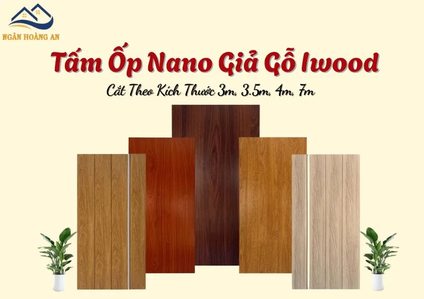 Tấm Ốp Nano iWood Cắt Theo Yêu Cầu
