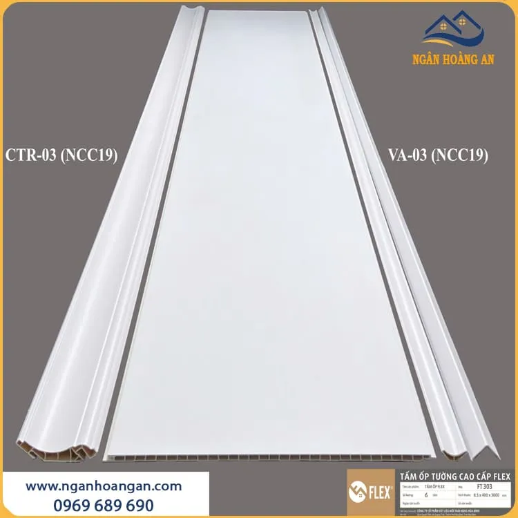 Tấm Ốp Nano Vân Đơn Sắc FLEX FT303 Cắt Theo Kích Thước