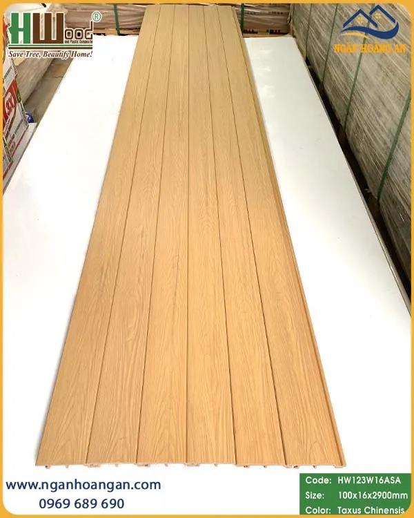 Ưu Điểm Nổi Bật Của Tấm Ốp Ngoài Trời ASA Hwood HW123W16ASA