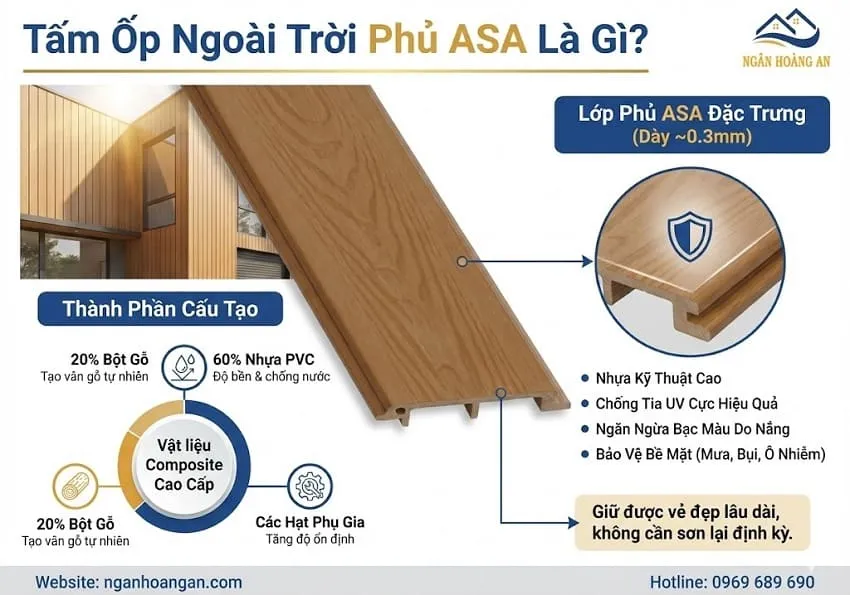 Tấm Ốp Ngoài Trời Phủ ASA Là Gì?