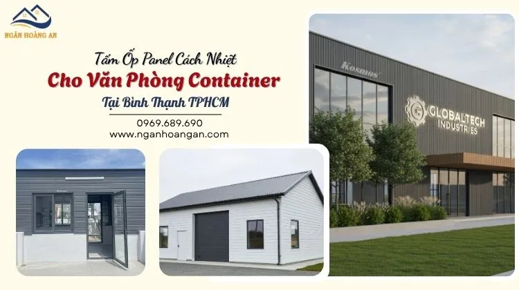 Tấm Ốp Panel Cách Nhiệt Cho Văn Phòng Container Tại Bình Thạnh TPHCM Tấm Ốp Panel Cách Nhiệt Cho Văn Phòng Container Tại Bình Thạnh TPHCM