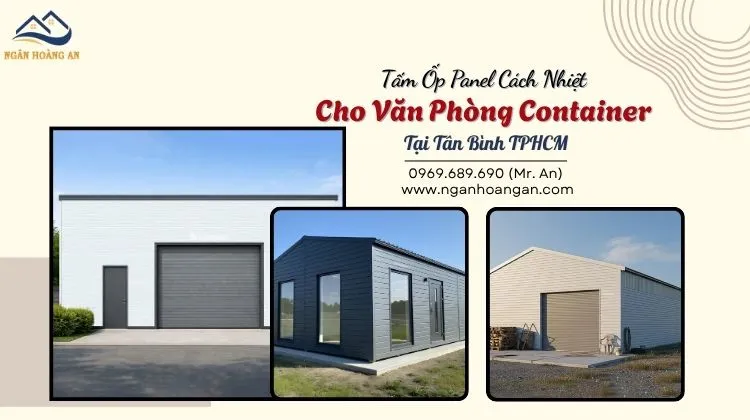 Tấm Ốp Panel Cách Nhiệt Cho Văn Phòng Container Tại Tân Bình TPHCM Tấm Ốp Panel Cách Nhiệt Cho Văn Phòng Container Tại Tân Bình TPHCM