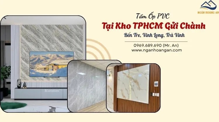 Tấm Ốp PVC Tại Kho TPHCM Gửi Chành Bến Tre, Vĩnh Long, Trà Vinh