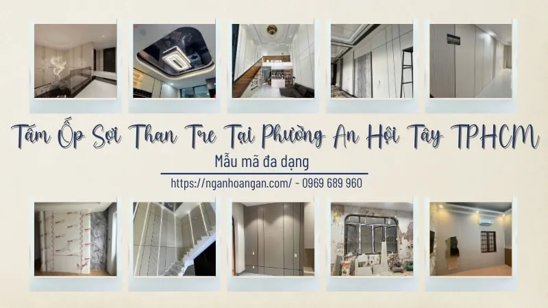 Tấm Ốp Sợi Than Tre Tại Phường An Hội Tây TPHCM - Mẫu Mã Đa Dạng