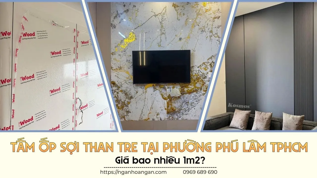 Tấm Ốp Sợi Than Tre Tại Phường Phú Lâm TPHCM Giá Bao Nhiêu 1m2?