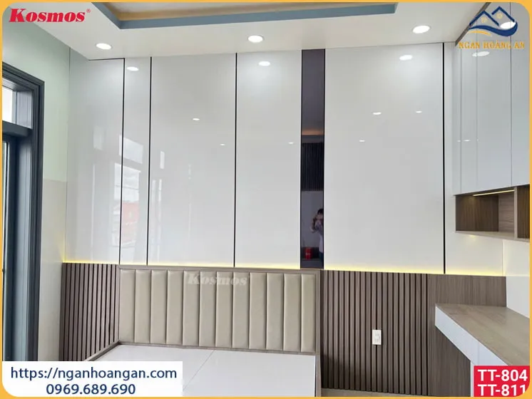 Tấm Ốp Than Tre Kosmos Ốp Vách Đầu Giường Tại Bình Trưng TPHCM
