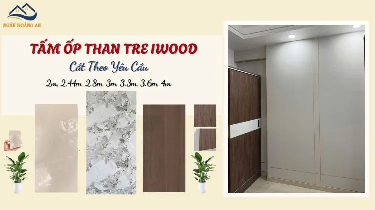 Tấm Ốp Than Tre Iwood Cắt Theo Kích Thước Yêu Cầu