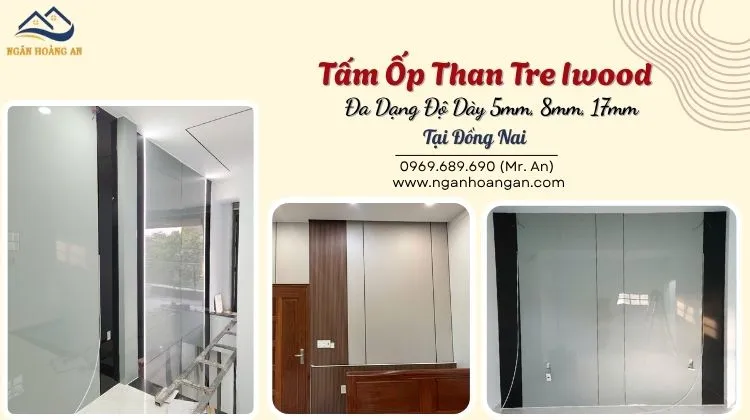 Tấm Ốp Than Tre Iwood Đa Dạng Độ Dày 5mm, 8mm, 17mm Tại Đồng Nai