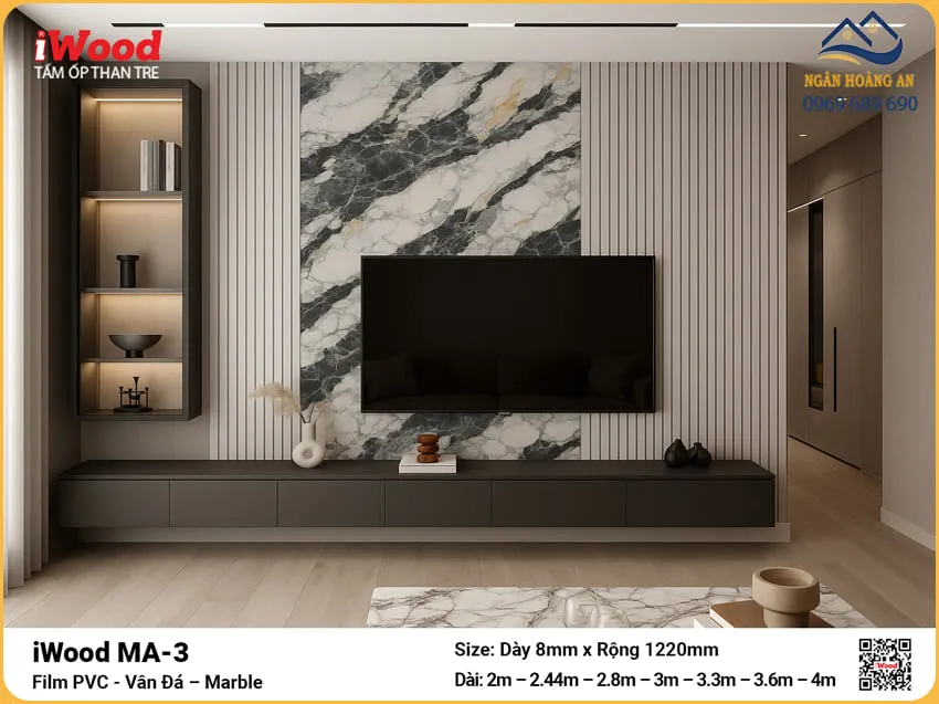 Tấm Ốp Than Tre iWood MA-3 Trang Trí Phòng Khách Tấm Ốp Than Tre iWood MA-3 Trang Trí Phòng Khách