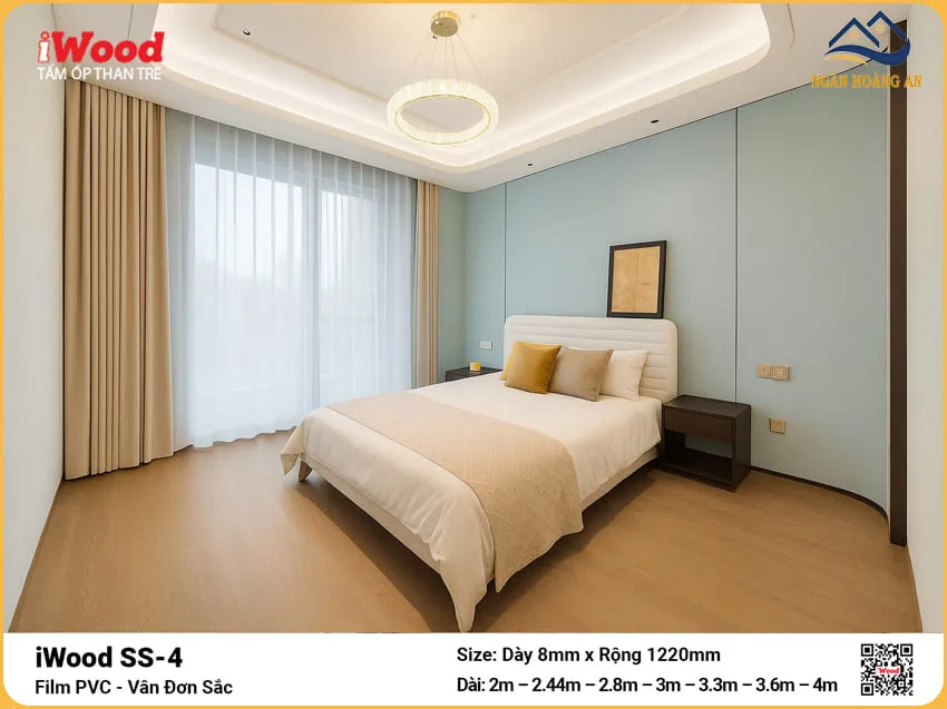 Tấm Ốp Than Tre iWood SS-4 Cắt Theo Yêu Cầu Tấm Ốp Than Tre iWood SS-4 Cắt Theo Yêu Cầu