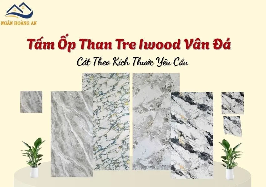 Tấm Ốp Than Tre Iwood Vân Đá Cắt Theo Kích Thước Tại TPHCM, Đồng Nai Tấm Ốp Than Tre Iwood Vân Đá Cắt Theo Kích Thước Tại TPHCM, Đồng Nai