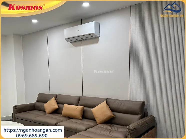 Tấm Ốp Than Tre Kosmos Cho Phòng Khách Tại Phường Phú Thạnh TPHCM