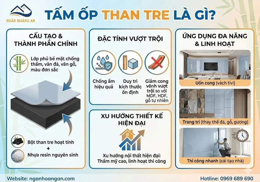 Tấm Ốp Than Tre Là Gì?