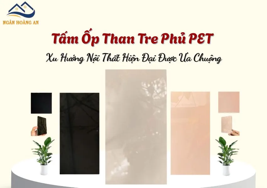 Tấm Ốp Than Tre Phủ PET – Xu Hướng Nội Thất Hiện Đại Được Ưa Chuộng
