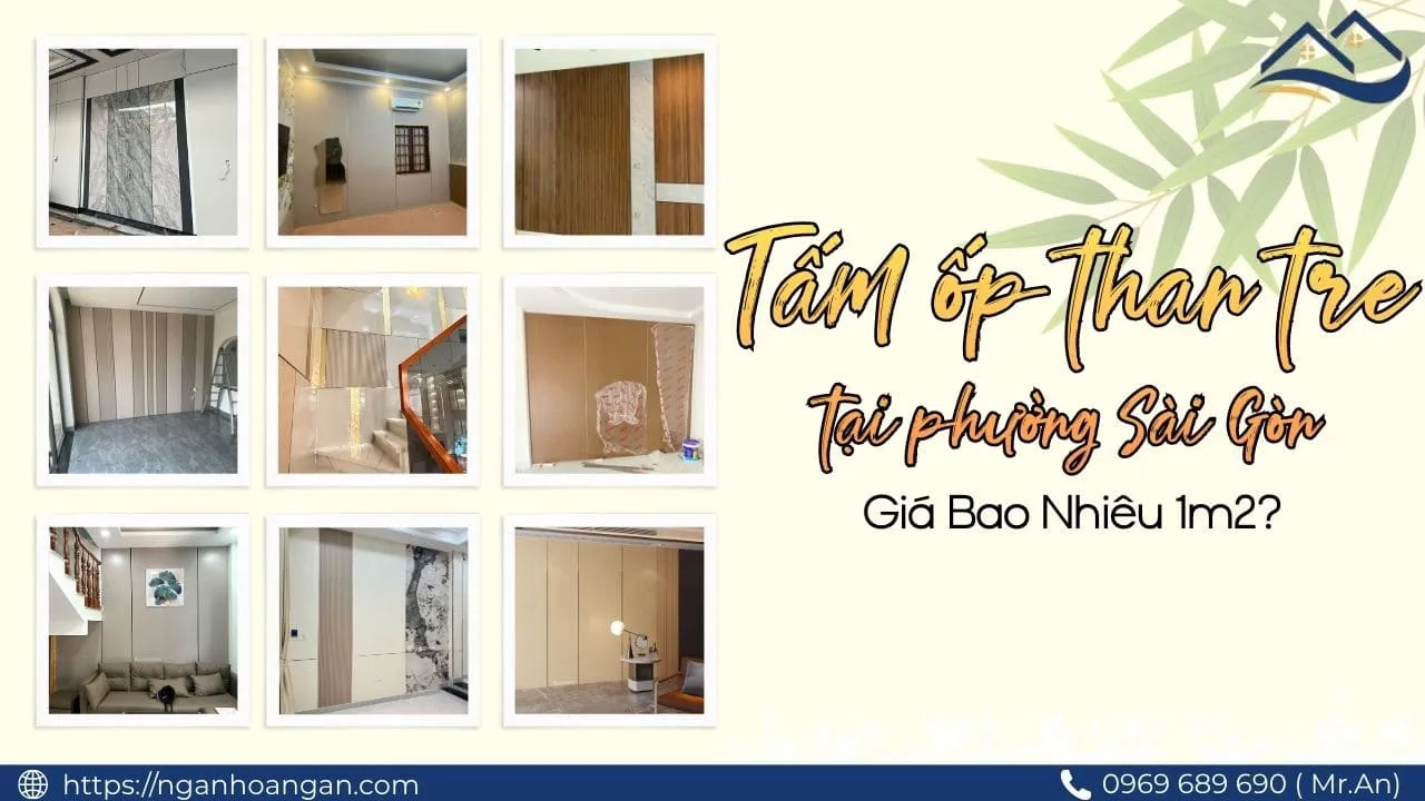 Tấm Ốp Than Tre Tại Phường Sài Gòn TPHCM Giá Bao Nhiêu 1m2?