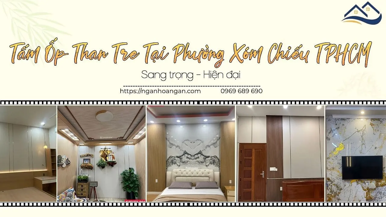 Tấm Ốp Than Tre Tại Phường Xóm Chiếu TPHCM – Sang Trọng, Hiện Đại