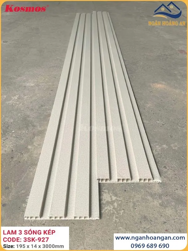 Tấm Ốp Tường Lam Sóng Chân Kép Kosmos 3SK-927