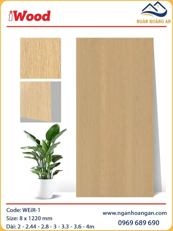 Tấm Ốp Tường Than Tre Đa Năng iWood WEiR-1