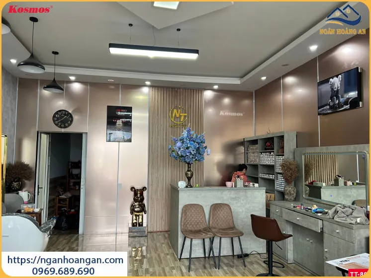Tấm Ốp Tường Than Tre Tráng Gương Kosmos Tại Bình Trưng TPHCM