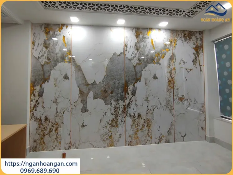 Tấm Ốp Tường Than Tre Vân Đá Pandora Tại Phường Bình Quới TPHCM