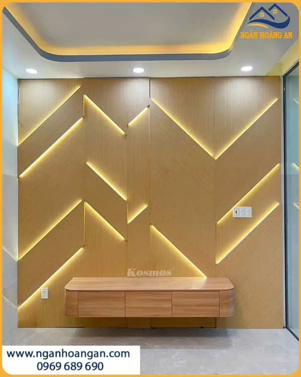 Than Tre Ốp Tường Phòng Khách Đẹp Dễ Vệ Sinh
