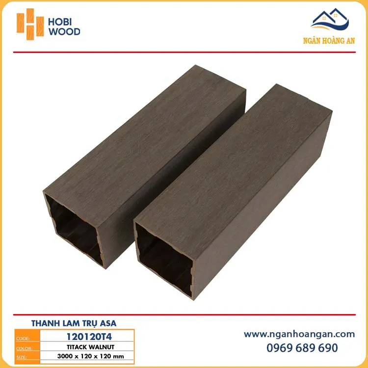 Thanh Lam Hộp Gỗ Nhựa Ngoài Trời Hobiwood 120120T4 Thanh Lam Hộp Gỗ Nhựa Ngoài Trời Hobiwood 120120T4