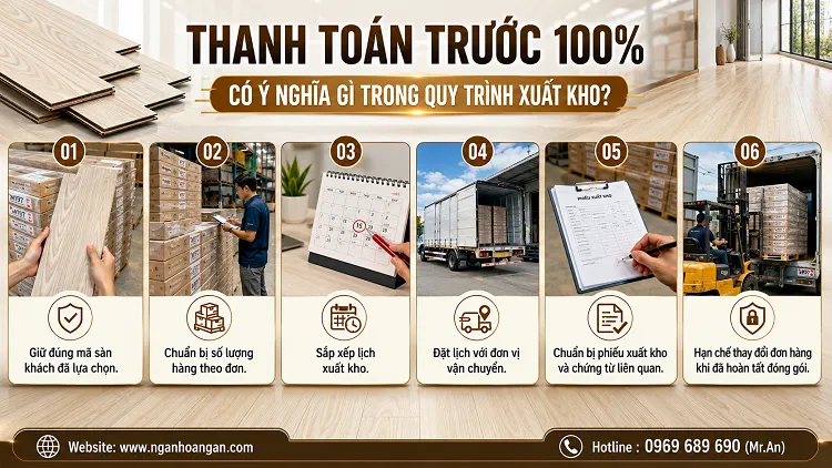 Thanh Toán Trước 100% Có Ý Nghĩa Gì Trong Quy Trình Xuất Kho?