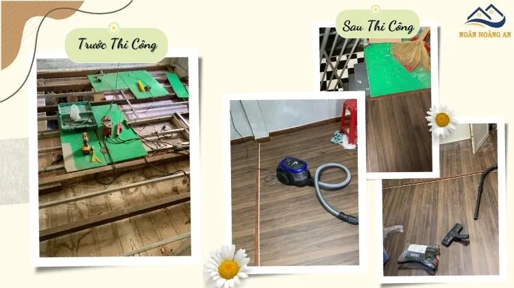 Thi Công Gác Lửng Bằng Sàn Nhựa Chịu Lực Chắc Chắn