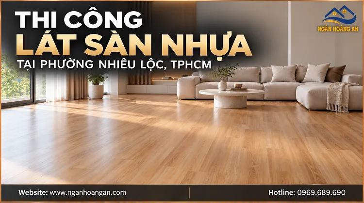 Thi Công Lát Sàn Nhựa THFLoor W301-1 Tại Phường Nhiêu Lộc TPHCM Thi Công Lát Sàn Nhựa THFLoor W301-1 Tại Phường Nhiêu Lộc TPHCM