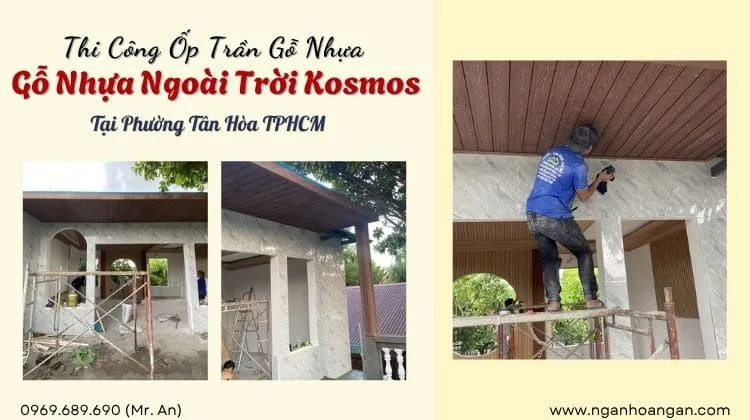 Thi Công Ốp Trần Gỗ Nhựa Ngoài Trời Kosmos Tại Phường Tân Hòa Thi Công Ốp Trần Gỗ Nhựa Ngoài Trời Kosmos Tại Phường Tân Hòa
