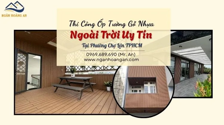 Thi Công Ốp Tường Gỗ Nhựa Ngoài Trời Uy Tín