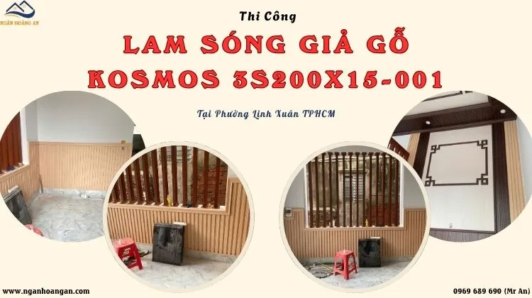 Thi Công Lam Sóng Kosmos 3S200X15-001 Tại Phường Linh Xuân TPHCM
