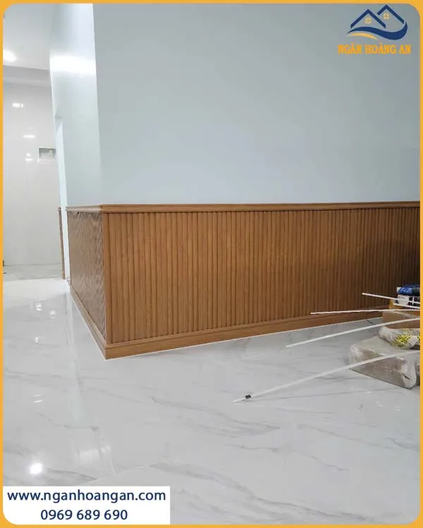 Ốp Tường Lamri Lam Sóng Giả Gỗ Tạo Điểm Nhấn Cho Không Gian Sống