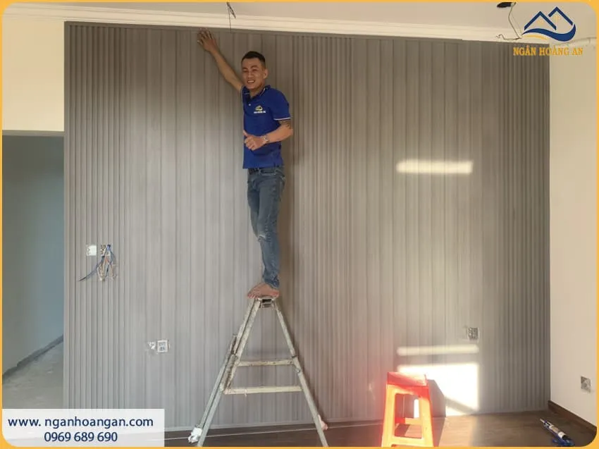 Thi Công Ốp Tường Nano Lam Sóng Uy Tín - Chất Lượng