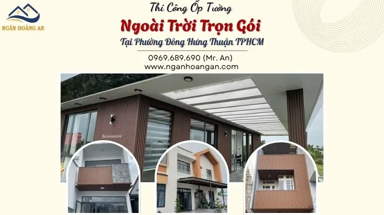 Thi Công Ốp Tường Ngoài Trời Trọn Gói Thi Công Ốp Tường Ngoài Trời Trọn Gói