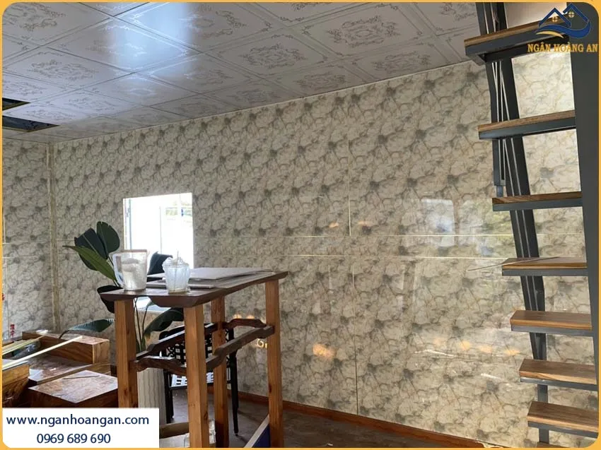 Thi Công Ốp Tường PVC Giả Đá Kosmos PVC3010 Là Giải Pháp Lý Tưởng Thi Công Ốp Tường PVC Giả Đá Kosmos PVC3010 Là Giải Pháp Lý Tưởng