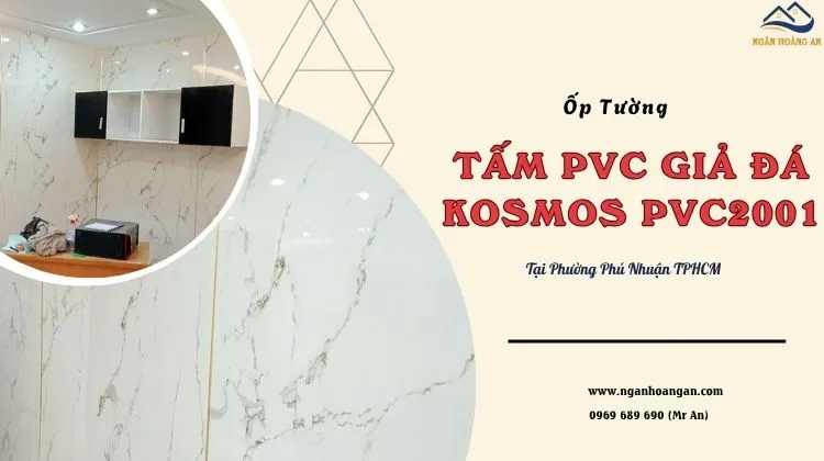 Thi Công Ốp Tường Trọn Gói PVC Kosmos PVC2001 Phường Phú Nhuận TPHCM