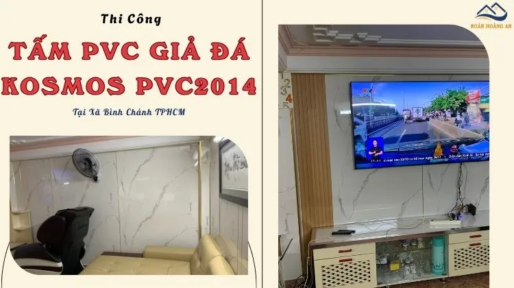 Thi Công Ốp PVC Nhựa Giả Đá Kosmos PVC2014 Tại Xã Bình Chánh TPHCM Thi Công Ốp PVC Nhựa Giả Đá Kosmos PVC2014 Tại Xã Bình Chánh TPHCM