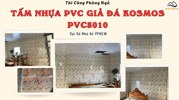 Thi Công Phòng Ngủ Bằng Tấm PVC Kosmos PVC3010 Tại Xã Nhà Bè TPHCM Thi Công Phòng Ngủ Bằng Tấm PVC Kosmos PVC3010 Tại Xã Nhà Bè TPHCM
