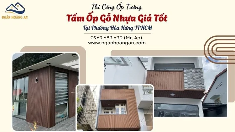 Thi Công Ốp Tường Tấm Ốp Gỗ Nhựa Giá Tốt 