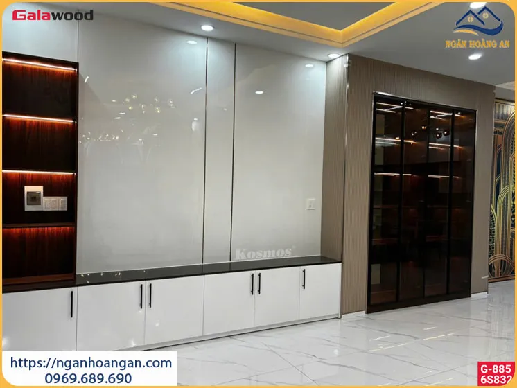 Thi Công Ốp Tường Tấm Than Tre Galawood Tại Phường Linh Xuân TPHCM