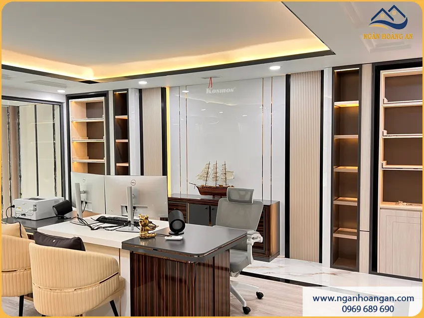Thi Công Ốp Tường Than Tre Cho Văn Phòng Tăng Thẩm Mỹ