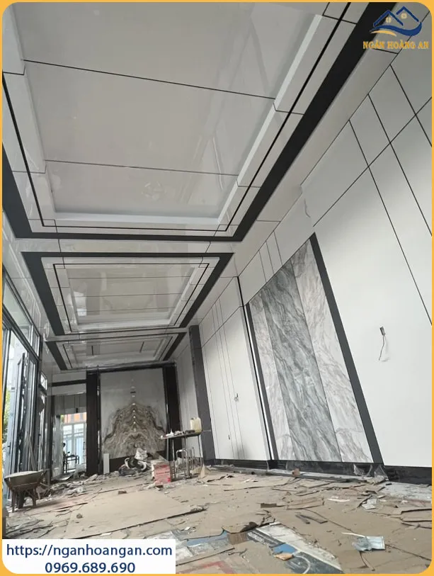 Thi Công Ốp Tường Trần Than Tre Kosmos Tại Phường Bàn Cờ TPHCM